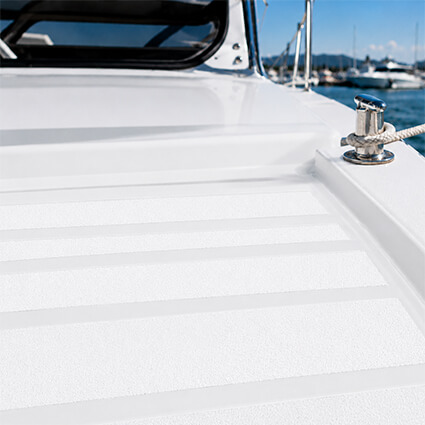 White-Marine-Anti-Slip-Tape-On-Boat