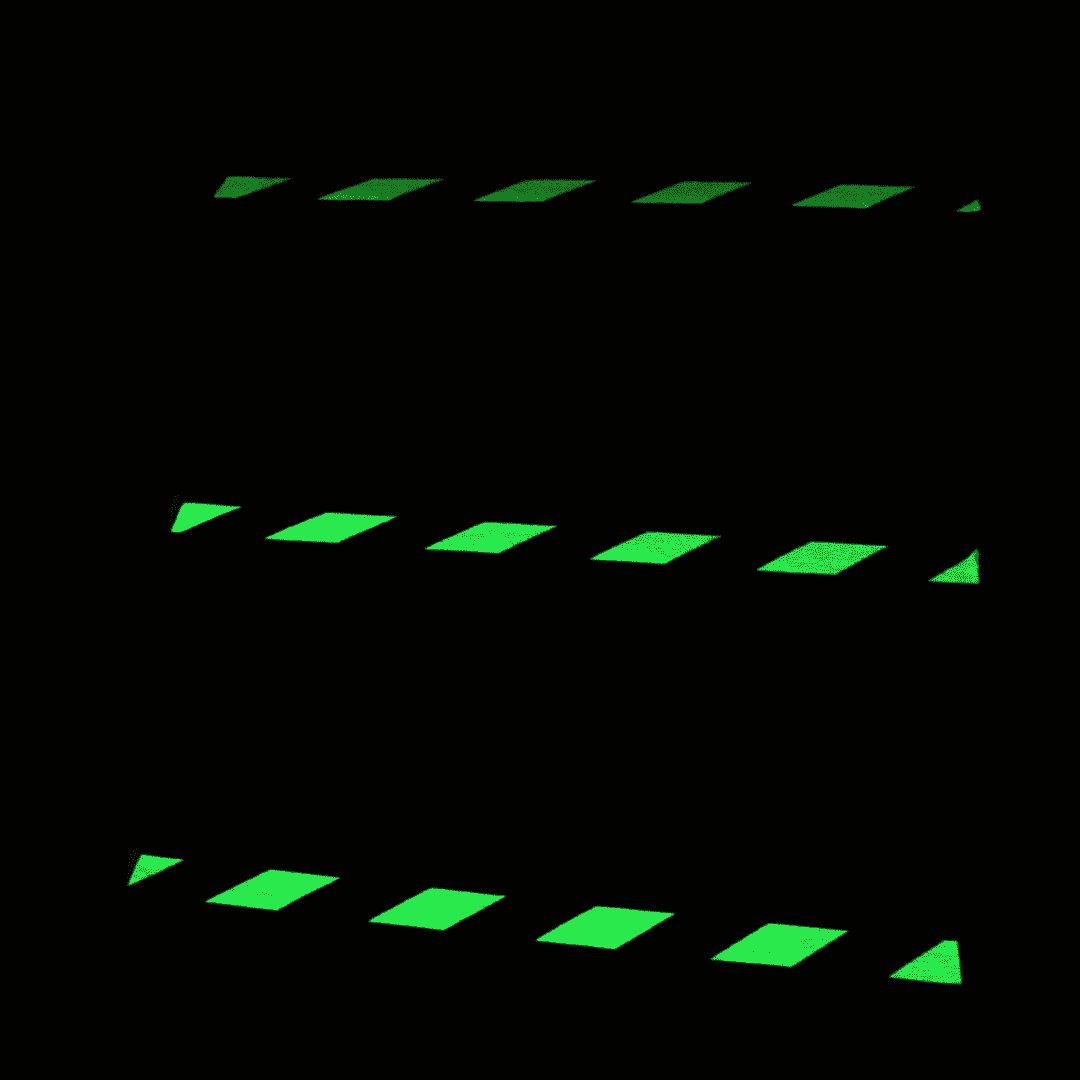 Im Dunkeln Leuchten Rutschhemmendes Klebeband - H3403D – Bild 2