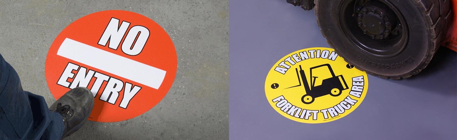 Floor signs