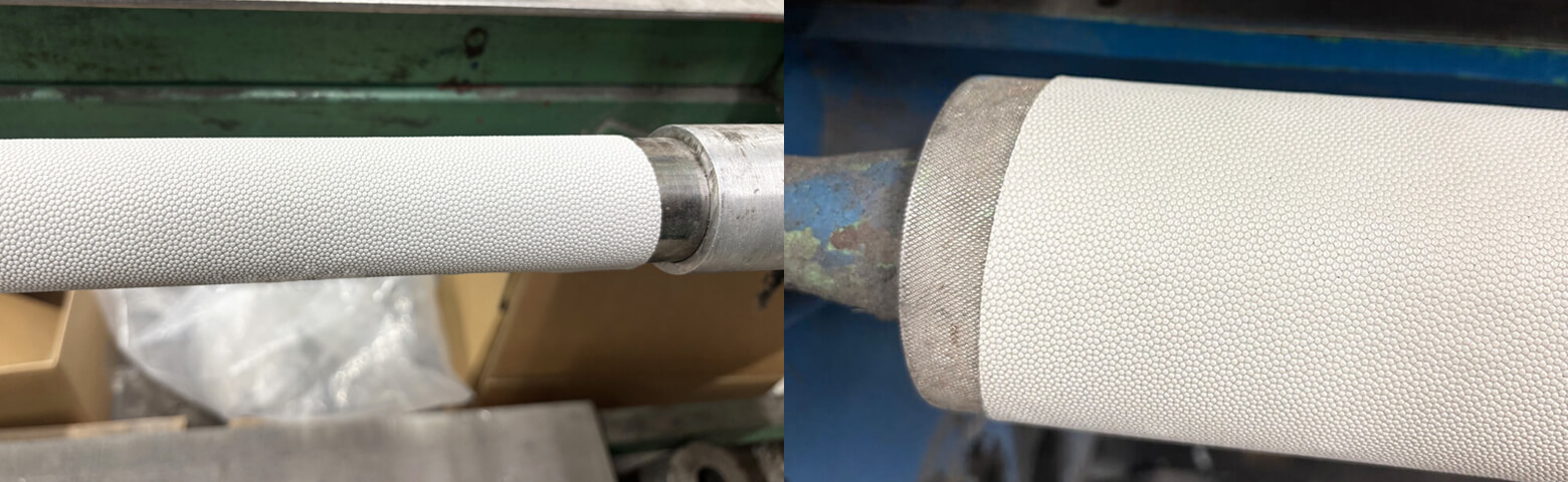 RollerGrip Tape on Machine