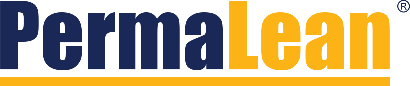 PermaLean Heskins Product Logo - Dark Blue and Colour