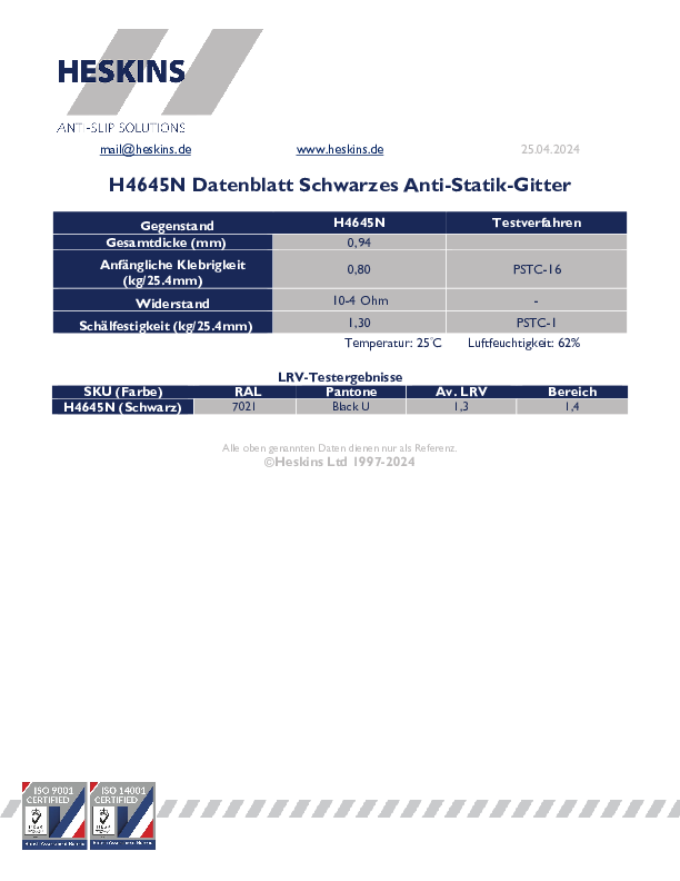 H4645N Datenblatt Schwarzes Anti-Statik-Gitter.pdf